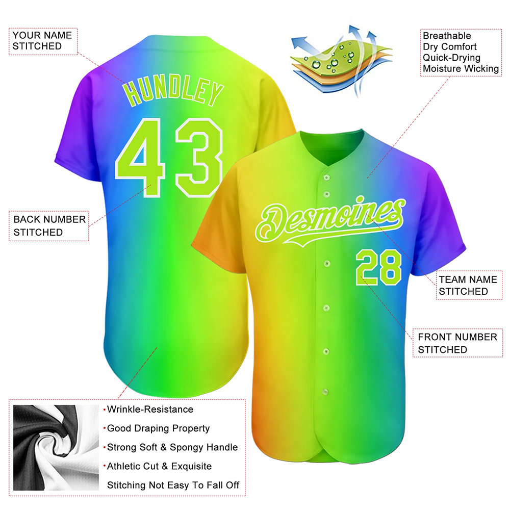 Sublimation Baseball Uniform Jersey Shirts